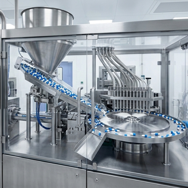 Automated Capsule Filling Machine